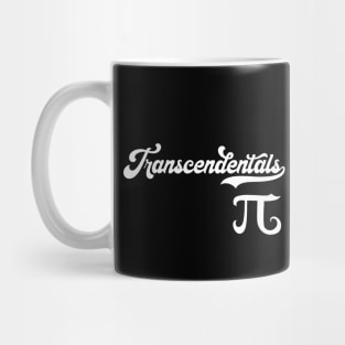 Team Transcendentals - Retro Mathlete Sporty Pi Mug